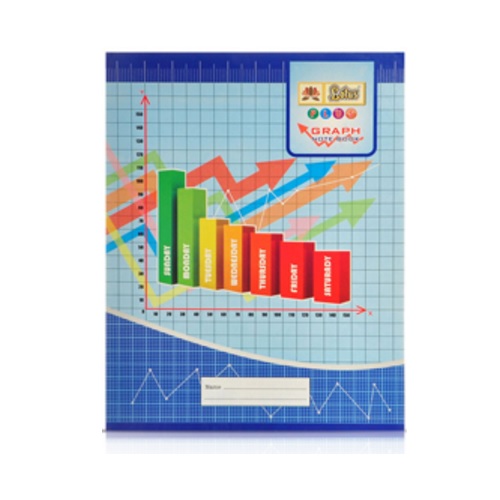 Lotus Plus Graph Note Book, Size: 22x29 cm (40 Pages)